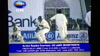 Shahid Afridi Bowling fast against india