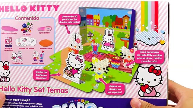 Ремесло создания для весело Привет Дети Китти как Комплект Тема воды aquabeads beados HD