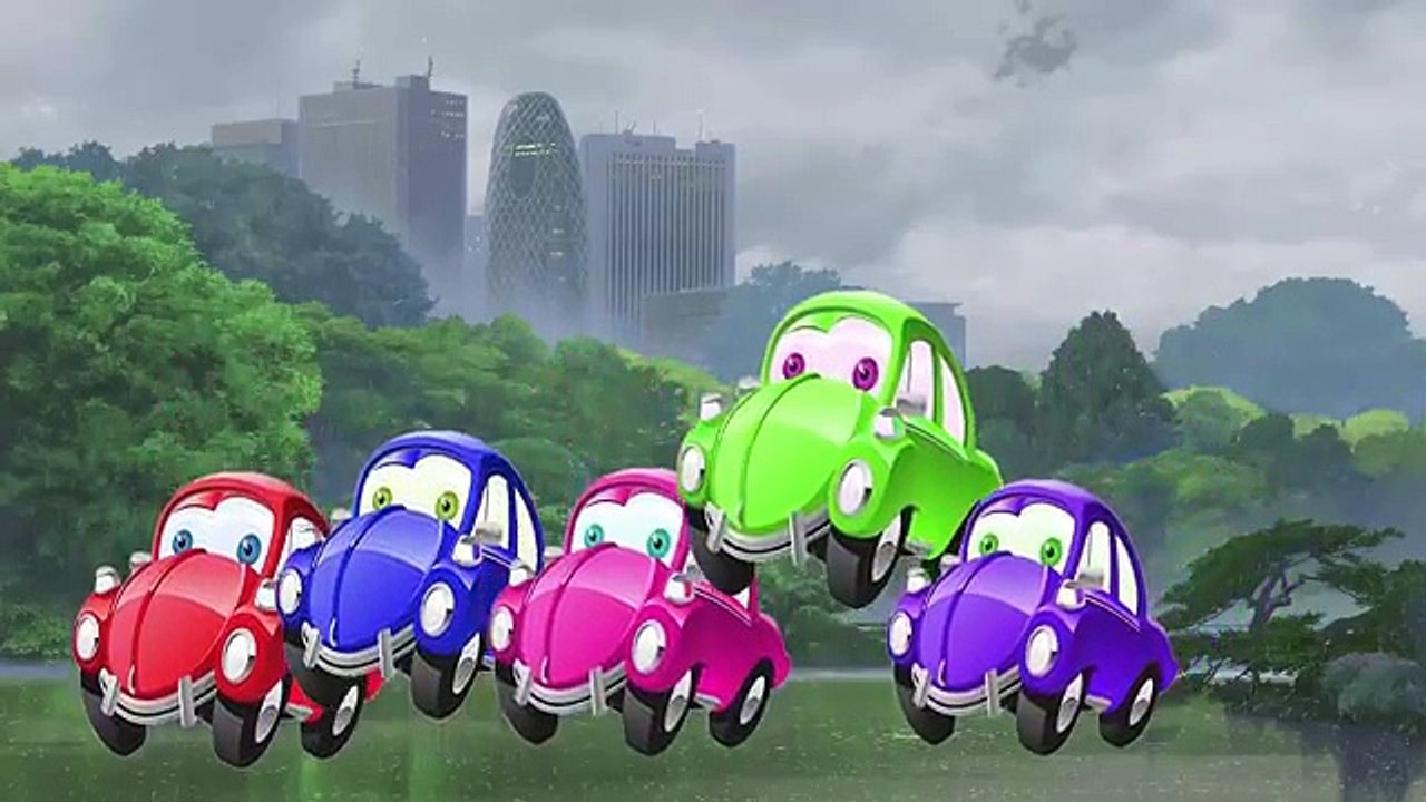 Car Cartoon Nursery Finger Family Rhymes For Children | Monster Car Finger Family Songs For kids