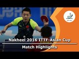 2016 Asian Cup Highlights: Zhang Jike vs Xu Xin (Final)