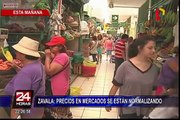 Fernando Zavala: “Precios en mercados se están normalizando”