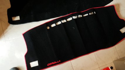 TOYOTA 2015 DASHBOARD MATT BLACK PLAIN