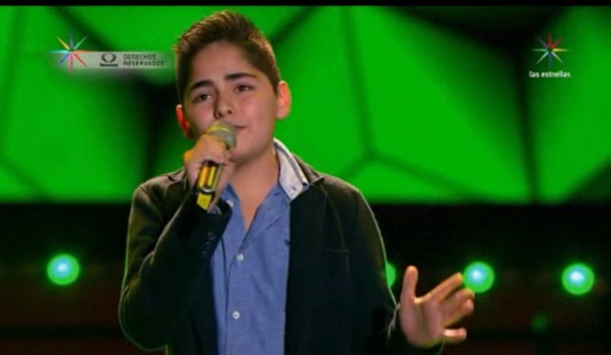 Andre Nicholson - "when i was your man" La voz kids Mexico Audiciones