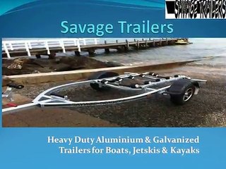 Custom Boat Trailers in Australia | Savage Trailers Melbourne 🚤