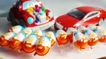 BeeTube Toys - Kinder Surprise Eggs Unboxing Cars & Lots Of Other Surprises