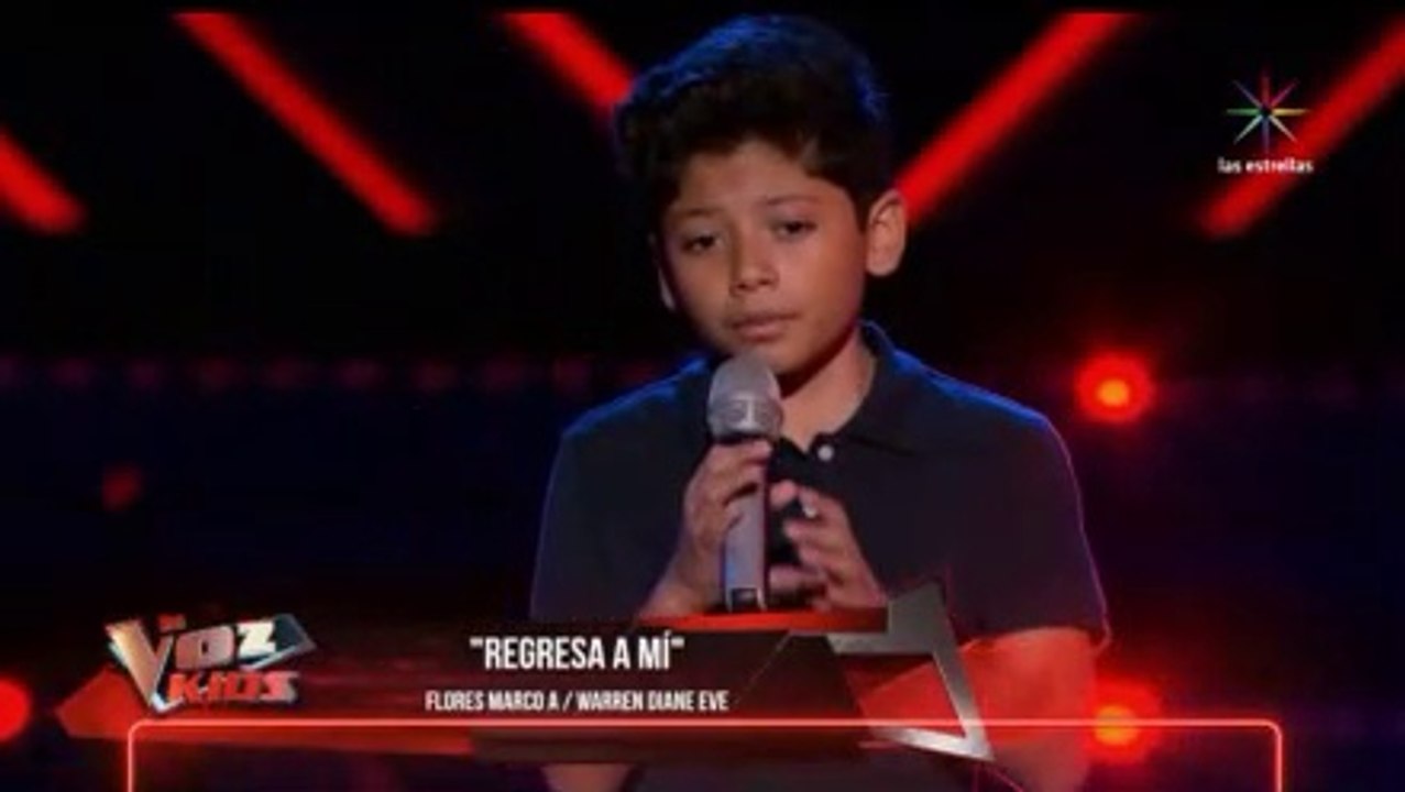 Abel Santiago - "Regresa a mi" La voz kids Mexico Audiciones