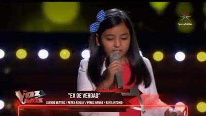Hanna Melissa - "Ex de verdad" La voz kids Mexico Audiciones