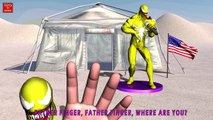 WHITE VENOM SING KARAOKE Finger Family | Nursery Rhymes for Children | 3D Animation