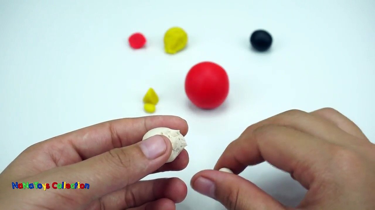 Play Doh Toys For Kids - Play Doh Funny Angry Birds Colors -Learning Video Colors For Kids English