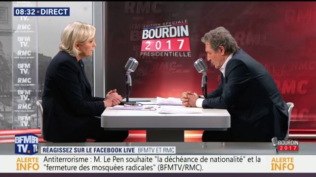 Marine Le Pen ne supprimera pas l'immunité présidentielle, si elle est élue