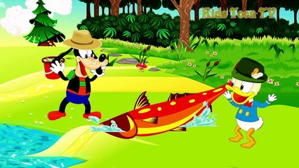 ᴴᴰ Mickey Mouse & Minnie Mouse Love Story! w/ Donald Duck & Goofy Fishing Funny Story! Paw