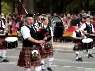 Breizh parade Paris 2007 Bagpipe irlandais