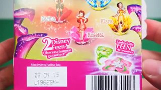 2 Kinder Surprise EGGs Disney Fairies Zarina Klara