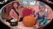 Kids Make Jack-o'-lantern _ Jackolantern Carving For Kids _ SISreviews Halloween Pumpkin Fun GROSS!