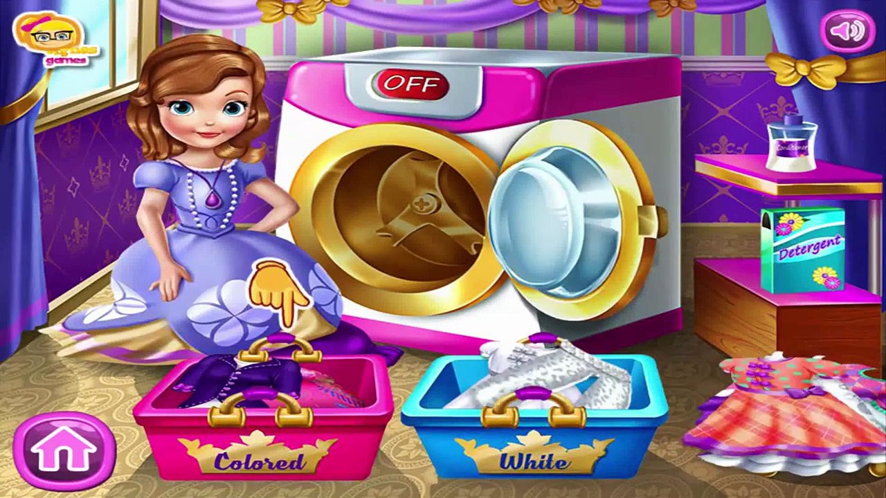 Princess Sofia Laundry Day - Disney Princess Sofia the First