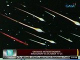 24Oras: 'Orionids Meteor Shower', magaganap sa Oct. 17-25