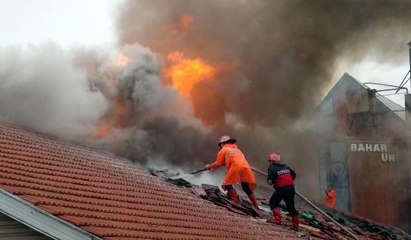 Anaokulunda yangın paniği