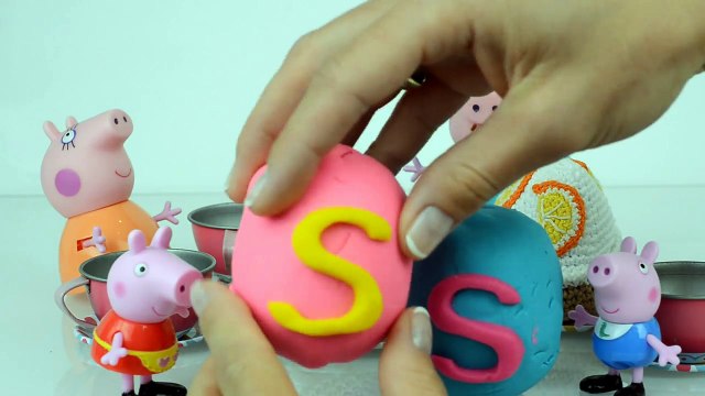 И доч Яйца английский эпизоды друзья Пеппа свинья играть история сюрприз томас игрушка видео бумага
