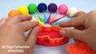 Play-Doh Lollipops Candy with Ben & Holly Peppa Pig Ice Cream Molds Learn Colors for Childrens