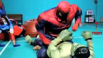 SuperHero In Real Life | Spiderman Captain America Vs Hulk Fight For Apple IPad | Funny SuperHero