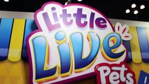Little Live Pets TOY FAIR 2016 Tweet Talking Bird, Lil Frog, Turtle, Mouse, Snuggles Puppy-aP