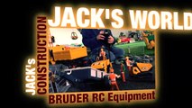 RC BRUDER TOYS conversion MAN   RC Cat Road Roller LONG PLAY-dSy6