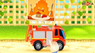 fire truck cartoons for children, Firetrucks rescue, car cartoons for kids, videos for children-7