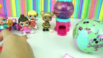 Muñecas L.O.L Sorpresa Pintadas Como Marinette de Ladybug y Soy Luna DIY - Juguetes de Tit
