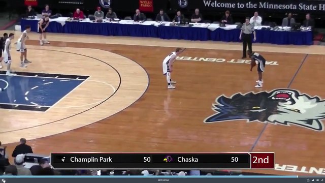 Une victoire au buzzer sur un panier à 3pts très chanceux lors d'un match de High School
