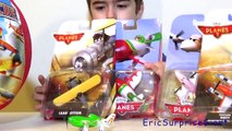 Giant Surprise Egg Opening DISNEY PLANES Dusty Bulldog Chupacabra Rochelle Toys Video for
