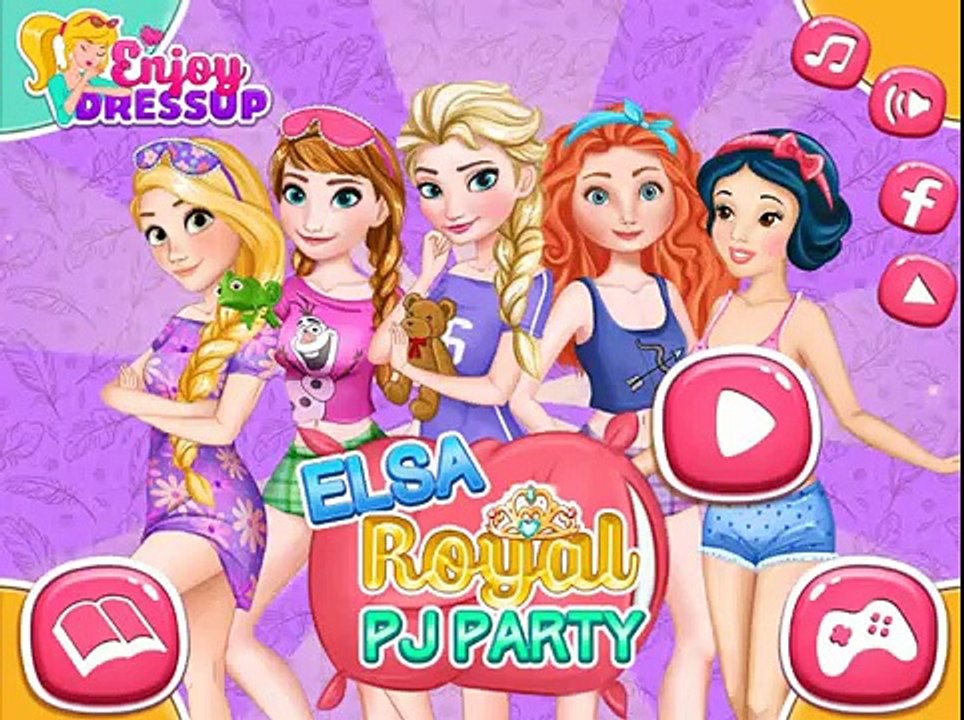 Дисней Принцесса Игры—Рапунцель Эльза Ариэль в школе—Мультик Онлайн Видео Игры Для Детей 2