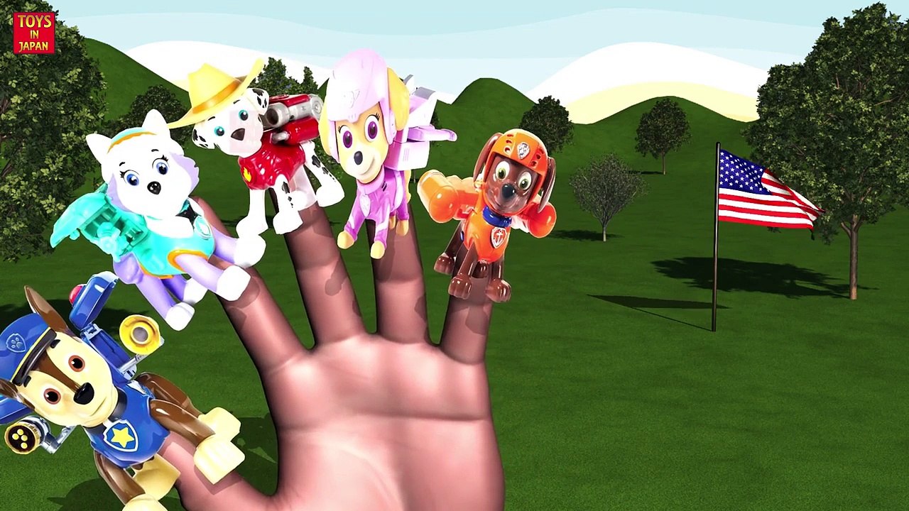 PAW PATROL Finger Family | Nursery Rhymes for Children | 3D Animation