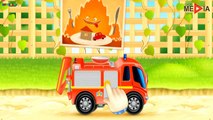 Feuerwehrauto cartoons für kinder, Kleine Feuerwehrmann - Spiele für Kinder, firetruck for kids-7VY