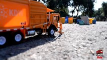 GARBAGE TRUCK Videos For Children l Kids Bruder Garbage Truck To The Rescue! l TOY TRUCK Videos Kids-AR3TMUR