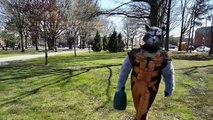 ROCKET RACCOON Grows A GROOT IRL - Guardians of the Galaxy - Superhero Movie In Real Life - Marvel-6Z