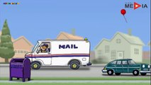 Mail Lastwagen cartoon für kinder, zeichentrickfilme für kleinkinder, lehrreicher zeichentrickfilm-tz1xSG