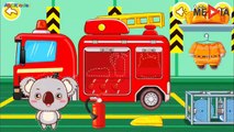 Feuerwehrauto cartoons für kinder, Kleine Feuerwehrmann - Spiele für Kinder, firetruck for kids-7VYWr0F