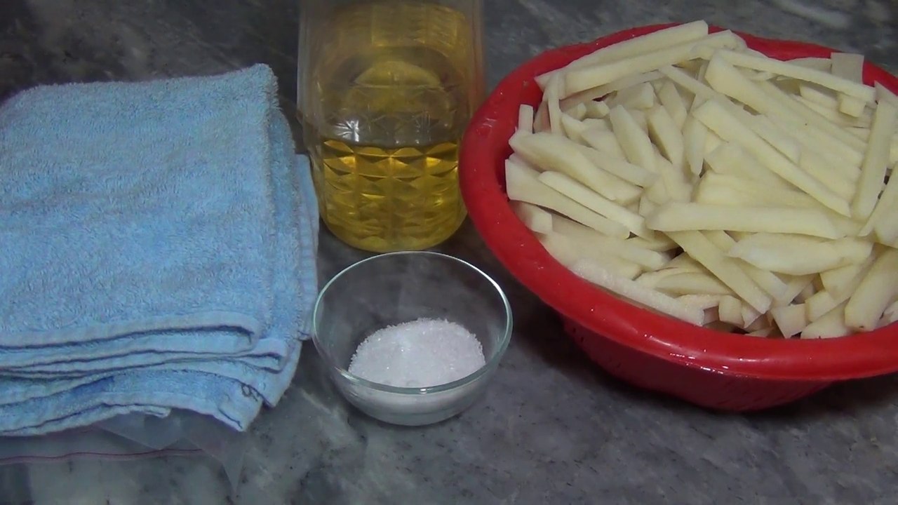 How To Make Frozen French Fries At Home l Frenc...