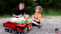 Garbage Truck Videos For Children l Mighty Machines At Work l Garbage Trucks Rule-M-HXtZ1z