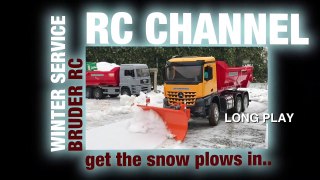 RC BRUDER WINTER SERVICE Long Play MAGOM HRC Arocs 6x6 & LOADERS-ZsS2yX