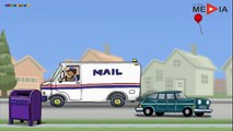 Mail Lastwagen cartoon für kinder, zeichentrickfilme für kleinkinder, lehrreicher zeichentrickfilm-tz1x