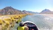 Course de bateau de vitesse dans une rivière en Nouvelle Zélande !