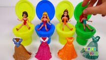 Toy Toilet Candy Disney Princess Magic Clip Dresses Surprise Toys for Kids