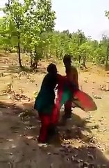 Girl And Boy (Lovers) Brutally Beaten By Girl Brother