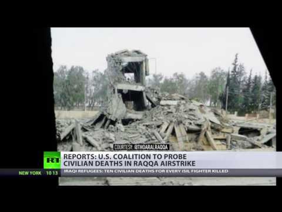 Coalition to investigate own airstrike that reportedly killed 30+ civilians in Syria