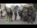 Tear gas vs. stones: Israel police and Palestinian protesters clash in Bethlehem