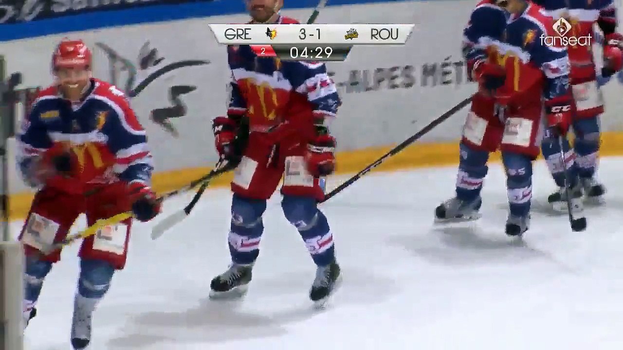 1/2 FINALE (M5) : ROUEN-GRENOBLE : 4-3 (LES BUTS)