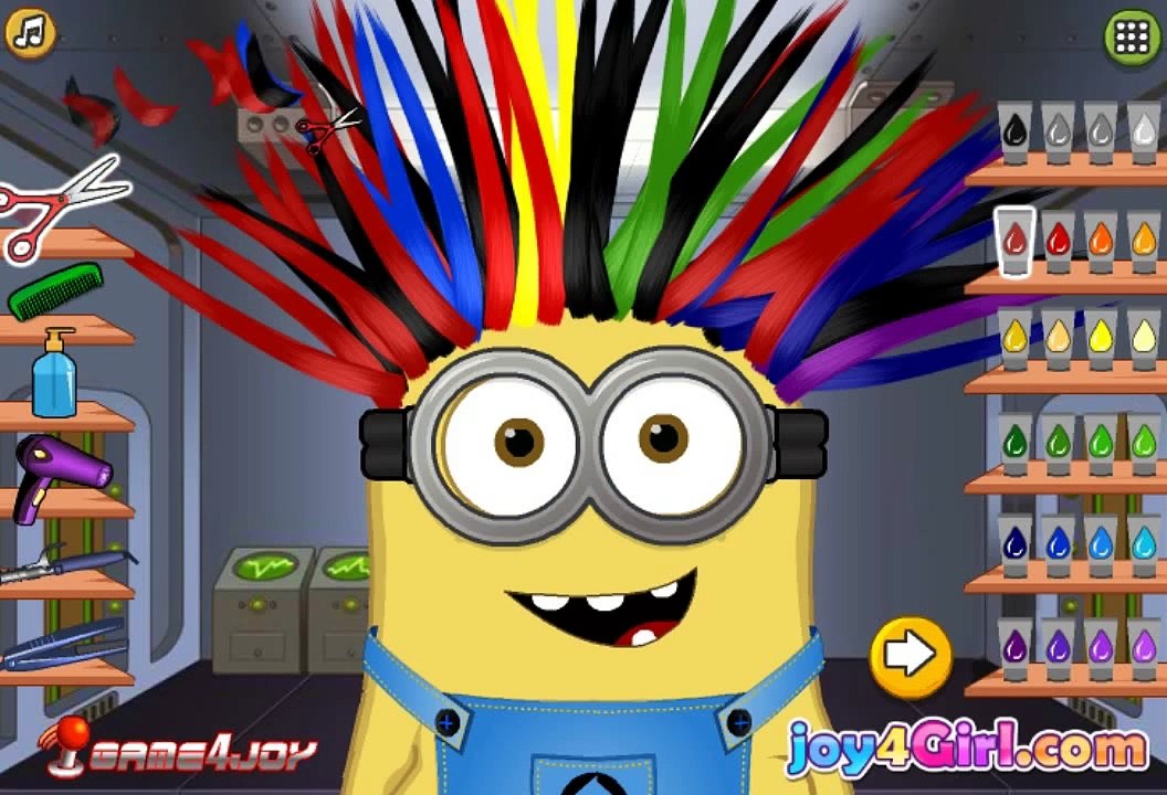 Миньон волосы салон-лучший Миньон игра Дети весело видео