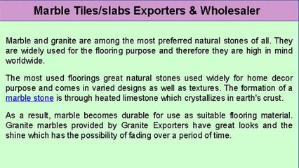 Maintain the shine of marble flooring