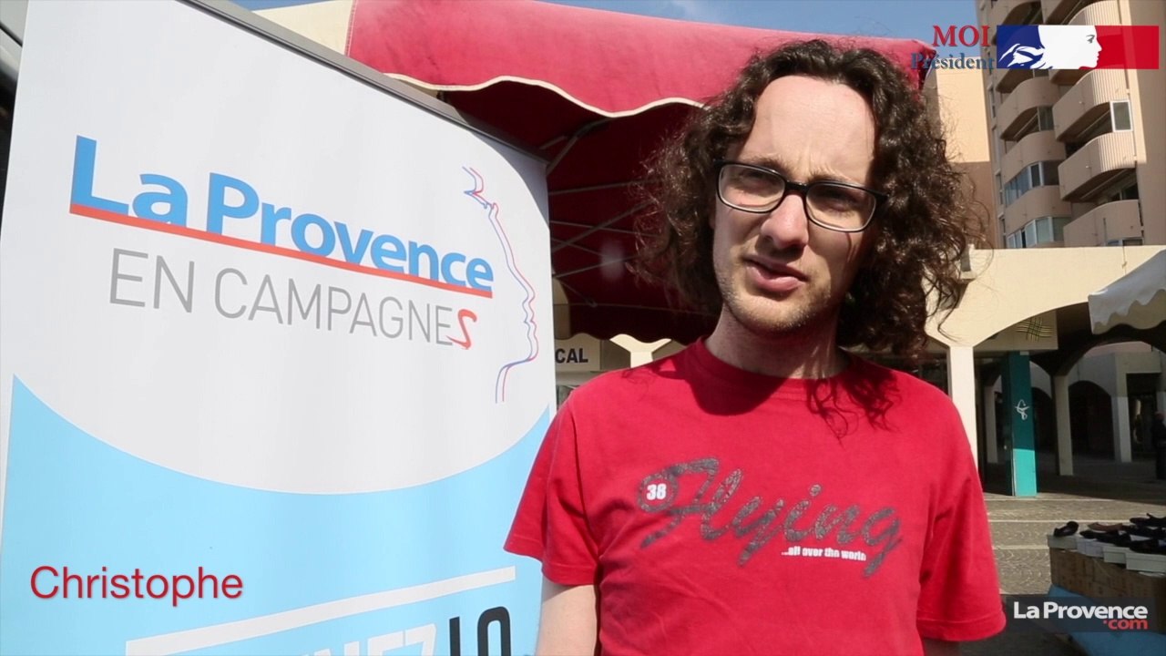 Moi président, à Vitrolles : "Changer le mode d'élection"